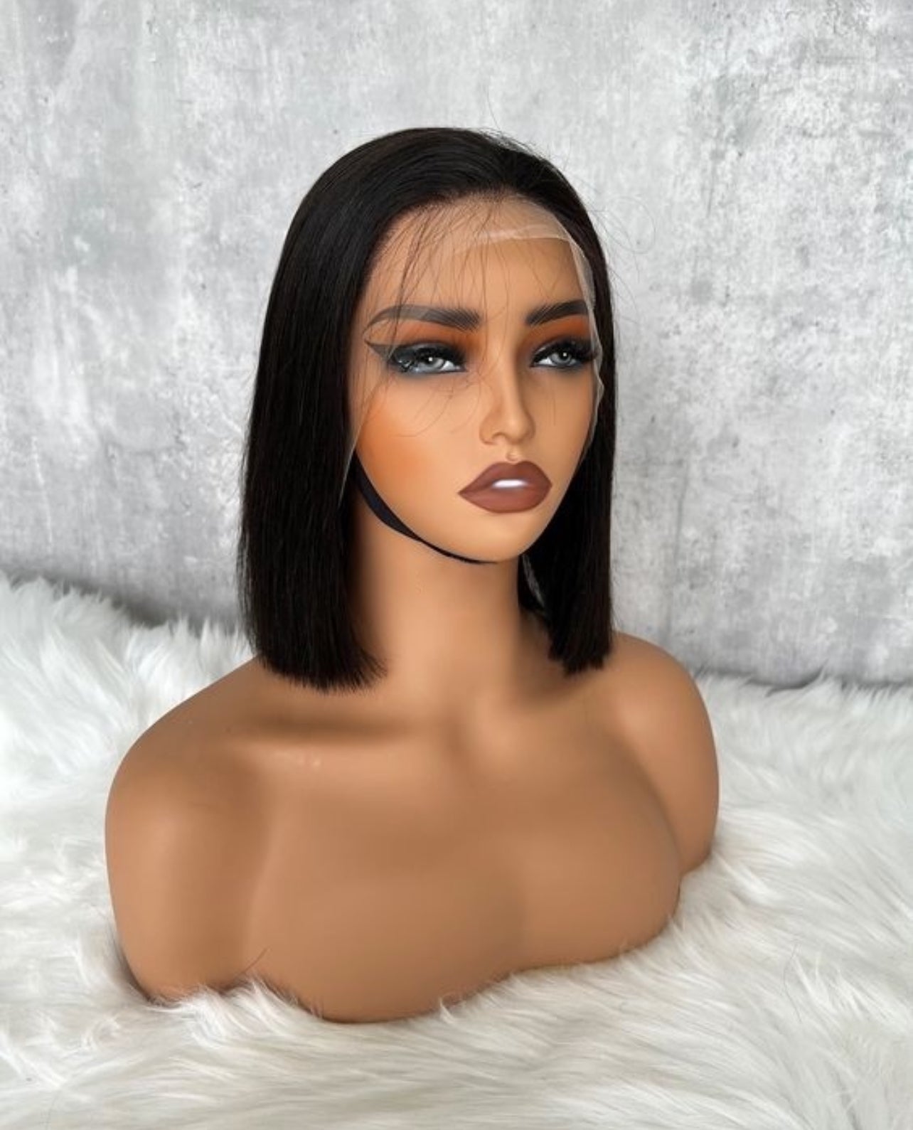 Straight Bob Wig Full frontal 10"